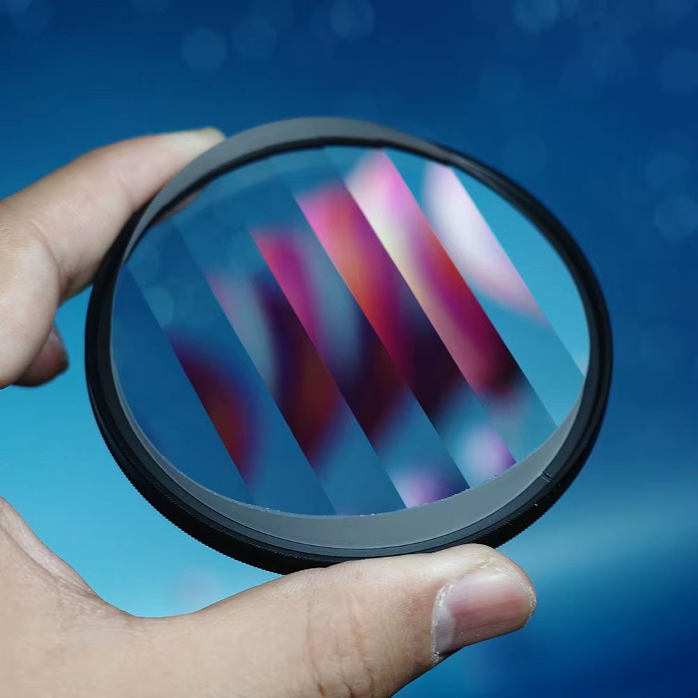 Linear Prism Lens Filter Camera Accessories Creative Photography Effect